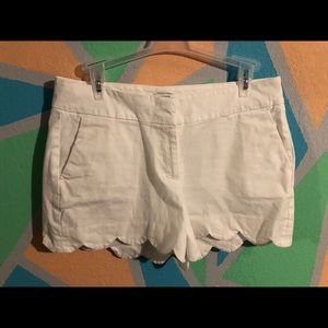 White Crown and Ivy shorts